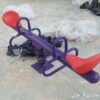 ملعب للأطفال مع أرجوحة ومنزلق بلاستيكي - Image 3